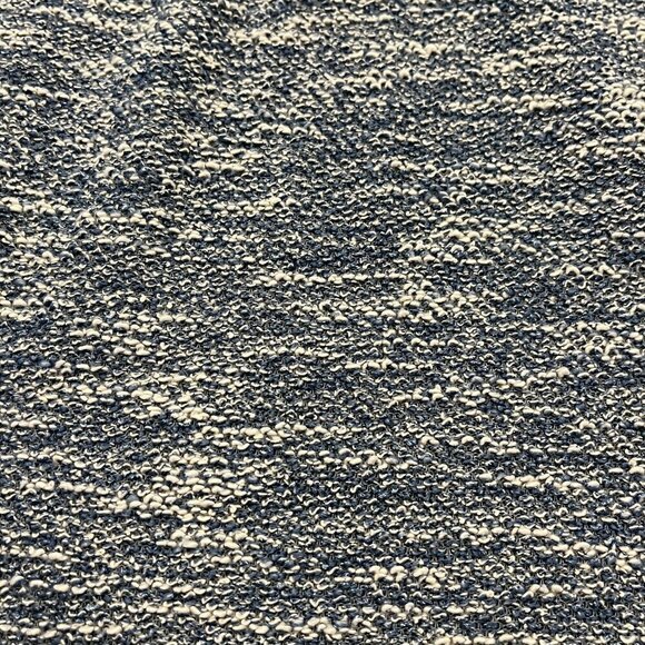 Robert Louis Blue Heathered Stretch Knit Tunic Shirt Dress with Pockets - Picture 9 of 10